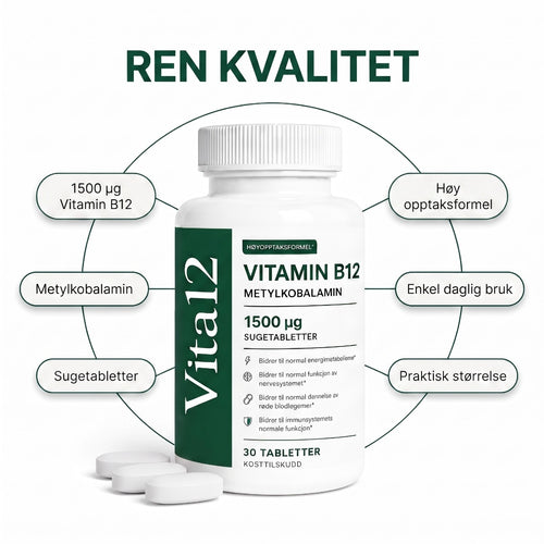Vita12 - B12 Metylkobalamin