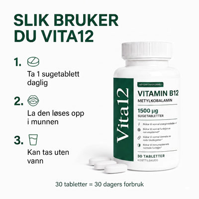Vita12 - B12 Methylcobalamin