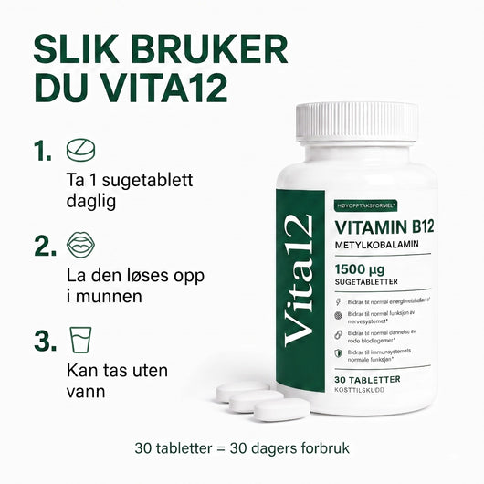 Vita12 - B12 Methylcobalamin