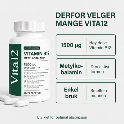 Vita12 - B12 Methylcobalamin