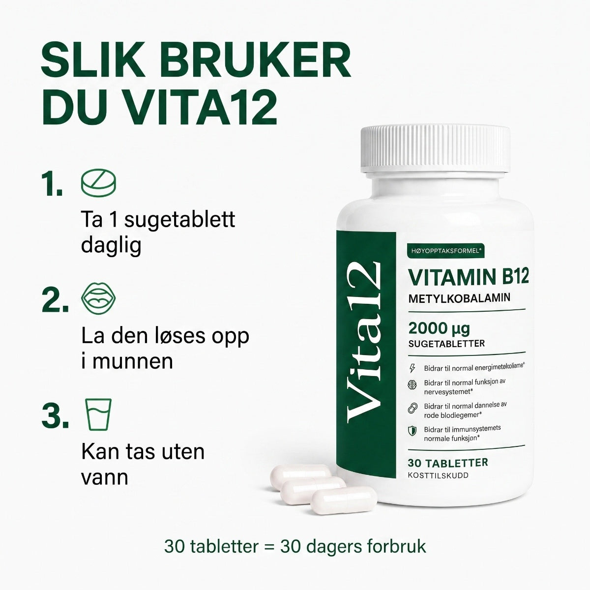 Vita12 - B12 Methylcobalamin