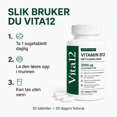Vita12 - B12 Methylcobalamin